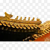 中国风屋檐矢量素材