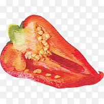 红椒辣椒食物