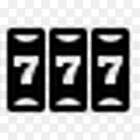 槽机简单的黑色iphonemini图标