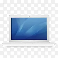 苹果笔记本电脑白色的Mac-icon-set