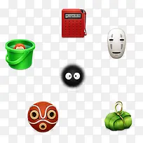 卡通实用小玩具图标