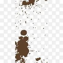 咖啡色颜料液体