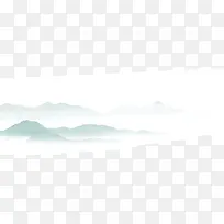 中国风 大山 远山 水墨 背景淡淡
