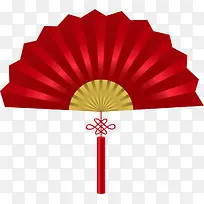 喜庆剪纸扇子