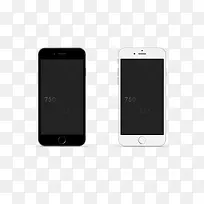 iPhone手机矢量模板