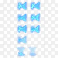 蓝色旋涡特效