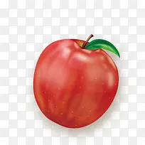 一只红色的小苹果