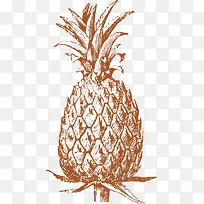渐变风格矢量菠萝