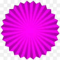 促销 标签 紫色 折叠 圆形 菱形