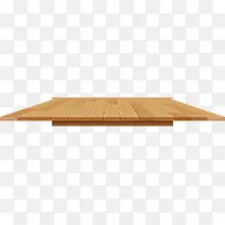 木板桌子或地板