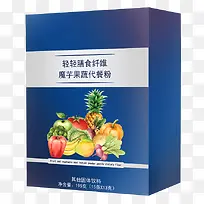 轻轻膳食纤维魔芋果蔬代餐粉