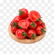 木盘里的水果小番茄19