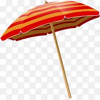 夏天气息沙滩大伞