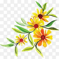 浪漫春天黄色迎春花