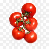 西红柿-鲜红的番茄水果