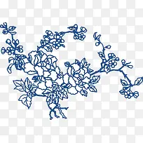 梅花素材花纹
