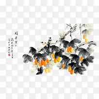 水墨画装饰