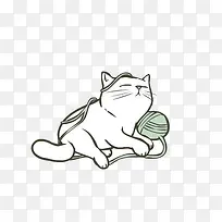 可爱卡通猫咪