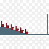 电影院红色座椅侧面