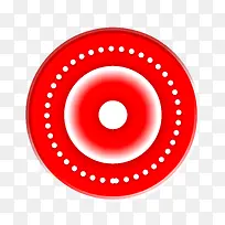 红色按钮锅盖盖子环形纽扣