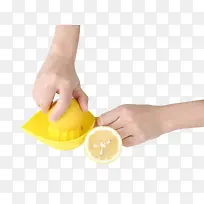 榨汁器柠檬