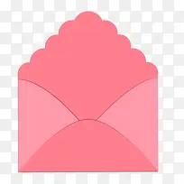 粉色漂亮信封