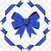 卡通文艺彩带装饰广告设计