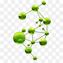 矢量化学分子结构链