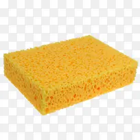 黄色海绵洗车毛巾