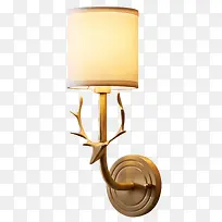 摩灯时代创意全铜鹿头墙壁灯
