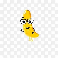 戴眼镜的香蕉