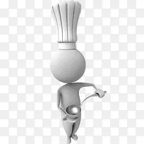 3D小人厨师