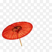 绚烂红伞