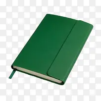 实物绿色笔记本