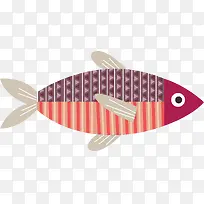 彩色小鱼装饰素材