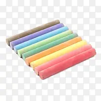 彩色粉笔免抠png