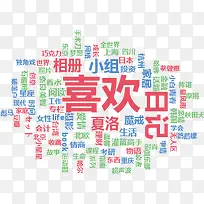字体随意组合
