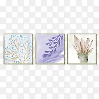 手绘装饰壁画插画素材