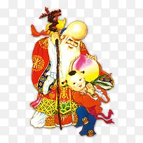 老寿星素材图片