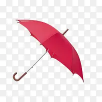 卡通红色雨伞免抠图