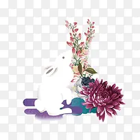 花朵兔子