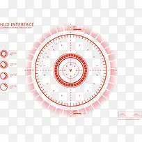 未来感矢量卡通HUD