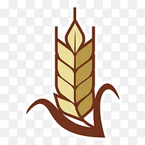 农业大麦麦穗logo