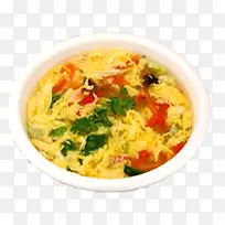 黄色鸡蛋美味西红柿汤