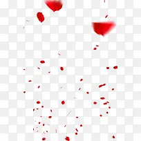 红色花瓣