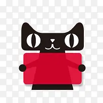 天猫抱着模板