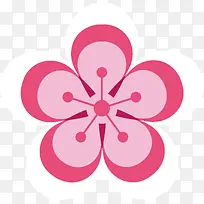 桃花插花飞舞的桃花瓣