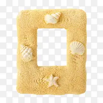 金色沙子海螺圈