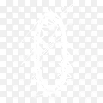 线条数字0