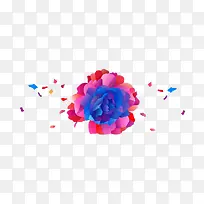 花瓣漂浮素材
